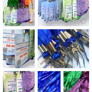 in dây đeo thẻ sự kiện