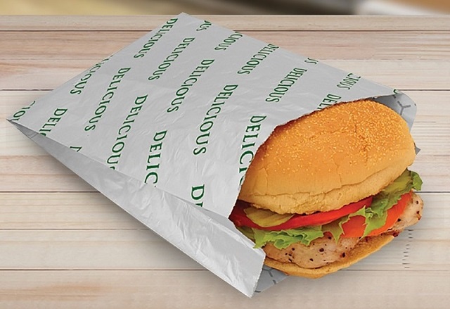 Mẫu túi giấy đựng Humburger