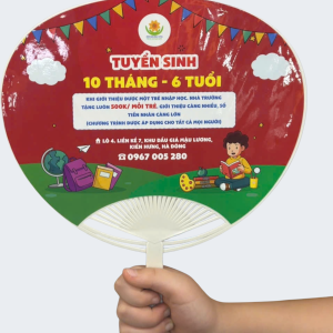 In quạt nhựa tuyển sinh