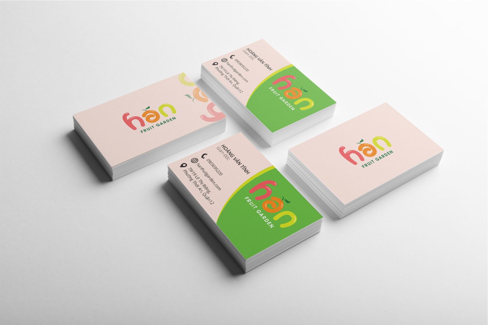 Card visit cán mờ 2 mặt