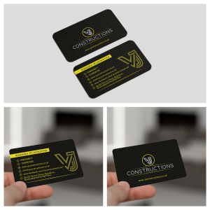 Card visit ép nhũ cán mờ