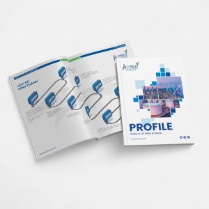 Catalogue công ty kiến trúc, thiết kế ấn tượng, thông tin rõ ràng.