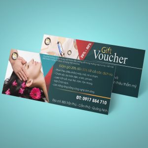 In voucher giấy Couche
