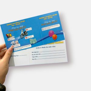 In voucher trúng thưởng