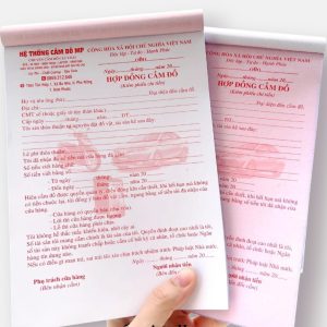 Mẫu hoá đơn 3 liên tại In Hà Nội