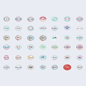 tem vỡ tròn bảo hành 1cm