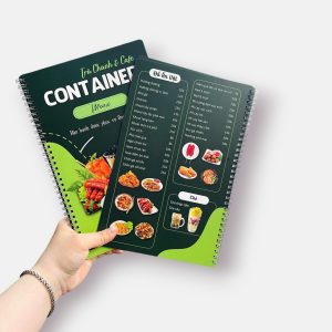 menu quán trà chanh 3-In Hà Nội