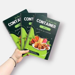 menu quán trà chanh-In Hà Nội