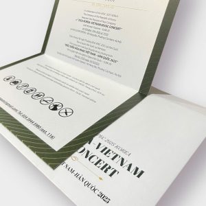 In giấy mời Ngọc Trai