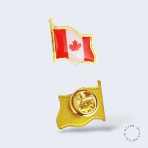 In huy hiệu cờ Canada