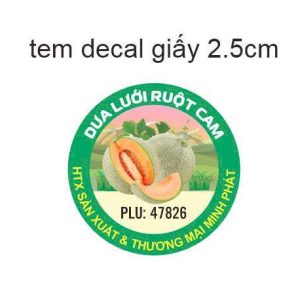 Tem dưa lưới ruột cam