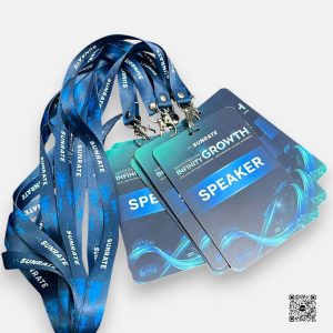 in thẻ diễn giả speaker pvc