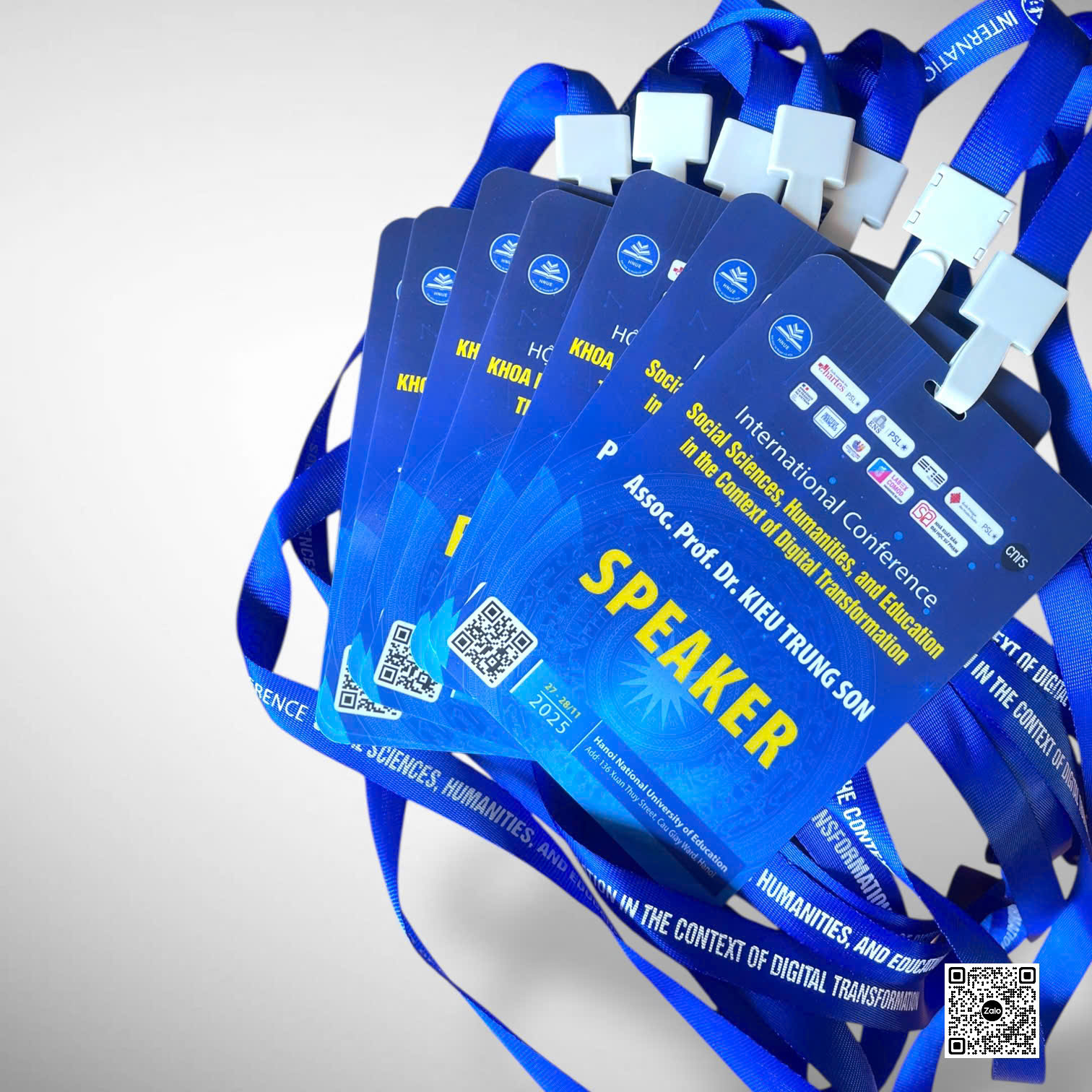 in thẻ diễn giả