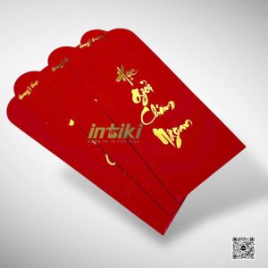 Lì xì nhung Hàn Quốc