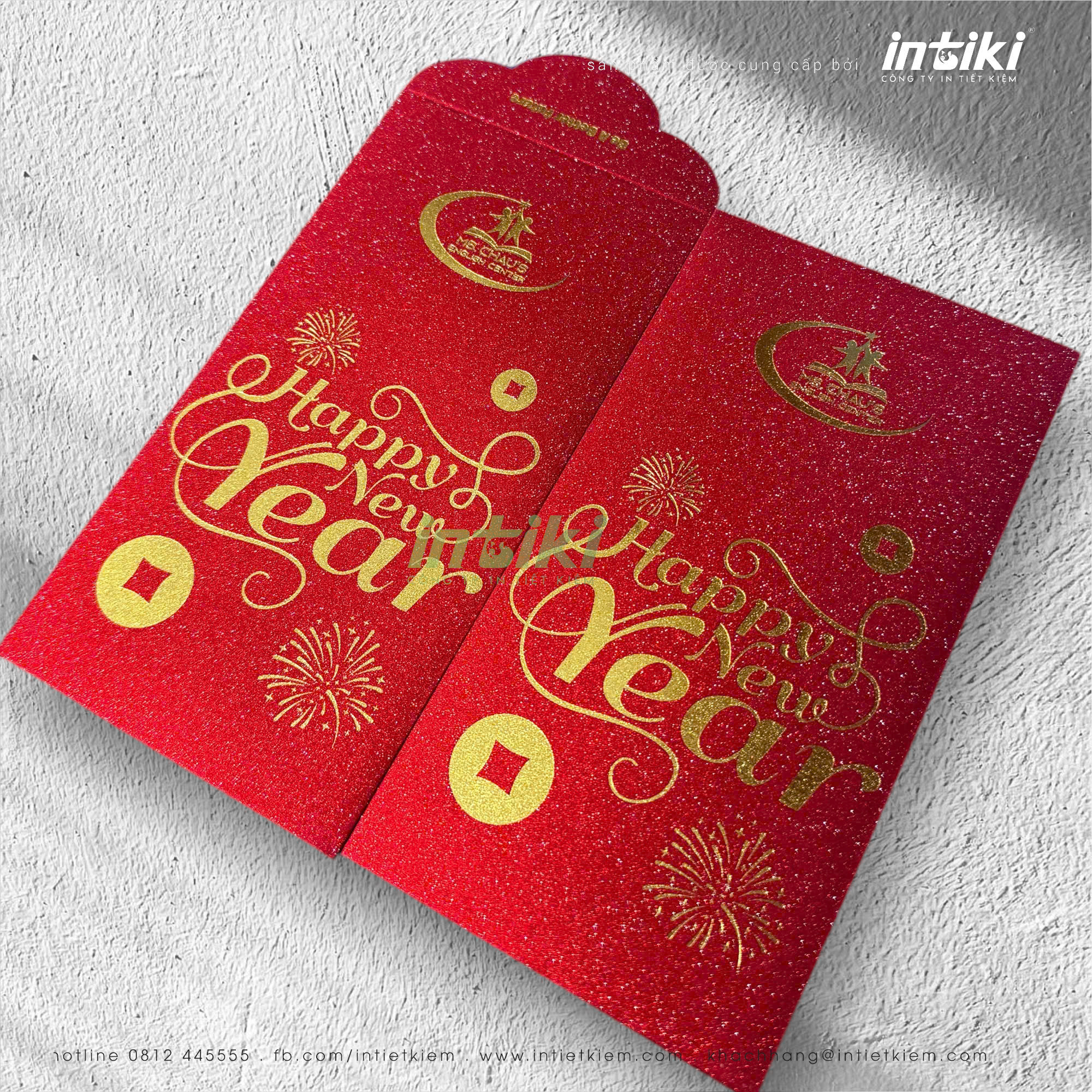 In bao lì xì kim tuyến